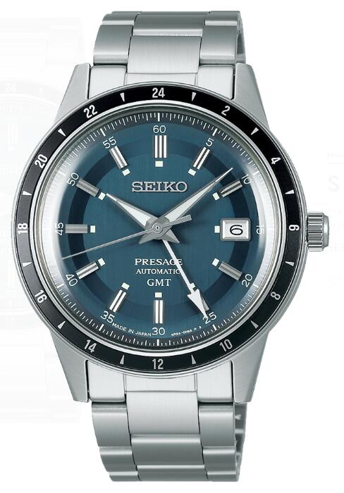 Seiko Presage Style 60s GMT SSK009 Replica Watch